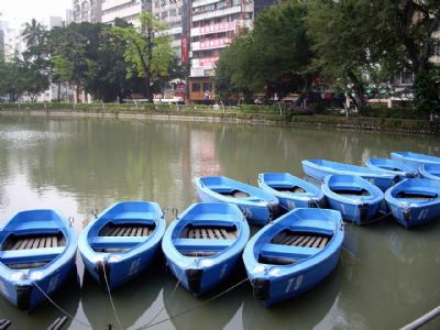 台中公園(中山公園)-遊湖小舟