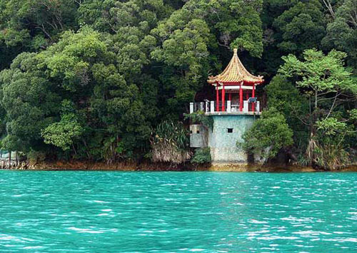 台湾日月潭：湖光山色 典型代表图片