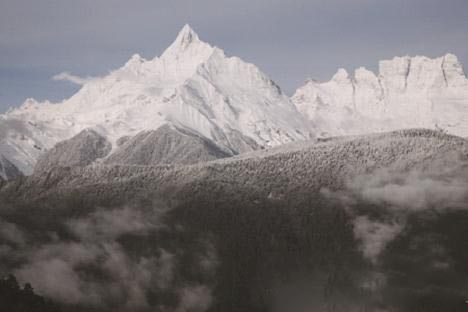 梅里雪山远景