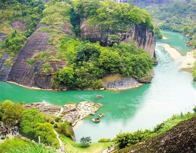 碧水丹山 武夷风光美山水画中行